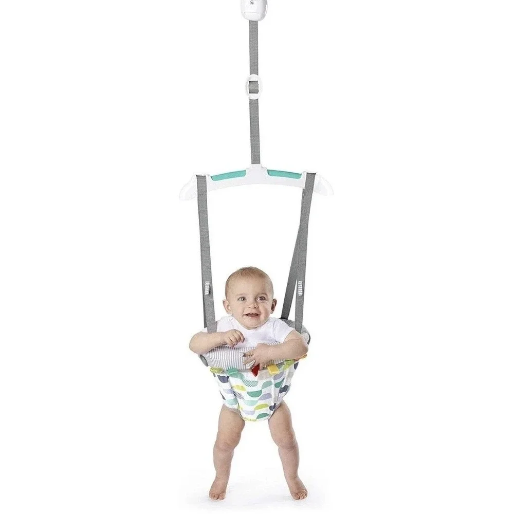 Baby Einstein Sea & Discover Door Jumper Activity Bouncer Blue Green 11083